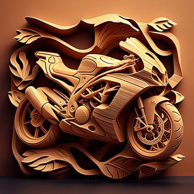 3D model Ducati SuperSport (STL)